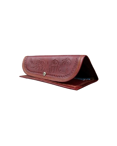 3 Fold Leather Wallet-SAQOPLB018-1