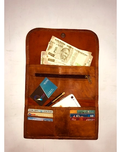 3 Fold Leather Wallet-SAQOPLB018-2