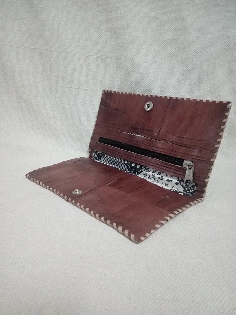 Handmade Genuine leather  Single fold wallet JBSHMR005-3