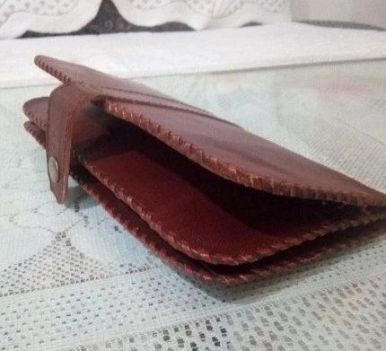 Handmade Genuine Leather  Multi Pocket Wallet for women JBSHMR0032-3