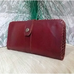 Sin Alma Handmade Genuine Leather Multi Pocket Wallet for women JBSHMR0032