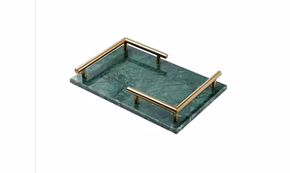 Handcrafted Elegant Marble Serving Tray - FST008
