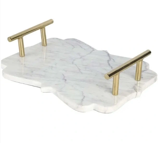 Handcrafted Elegant Marble Serving Tray - FST009-FST009