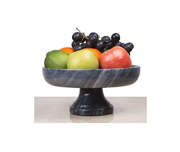 Handcrafted Marble Fruit Bowl - MFB004-MFB004