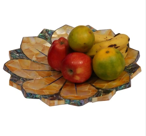 Handcrafted Marble Fruit Bowl - MFB007-MFB007