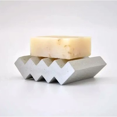 sin alma handcrafted stylish marble soap holder - msh004