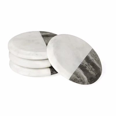 sin alma handcrafted elegant marble tea coaster - mtc005