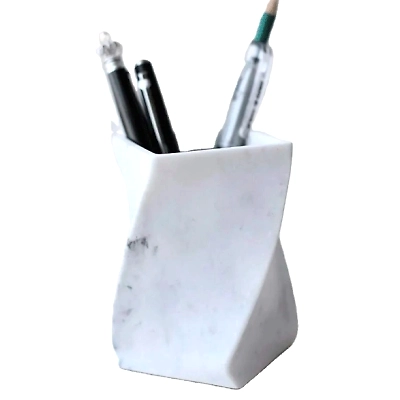 Sin Alma Handcrafted Marble Pen Holder - MPH003