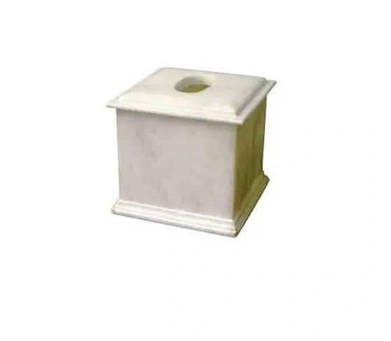 Handcrafted Marble Tissue Dispenser-MTD010-MTD010