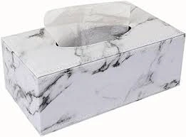 Handcrafted Marble Tissue Dispenser - MTD001-1