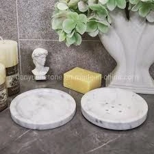 Handcrafted Stylish Marble Soap Holder - MSH001-1