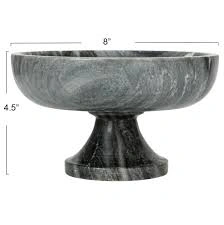 Handcrafted Marble Fruit Bowl - MFB004-2