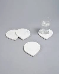 Handcrafted Elegant Marble Tea Coaster - MTC002-2