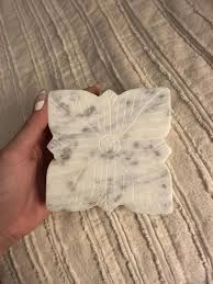 Handcrafted Elegant Marble Tea Coaster - MTC008-1