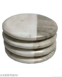 Handcrafted Elegant Marble Tea Coaster - MTC005-2