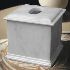 Handcrafted Marble Tissue Dispenser-MTD010-1