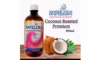 Papilon Concentrated Food Flavour. Coconut Roasted Premium (500ML)