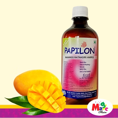 papilon food flavours and colours papilon concentrated liquid food flavour 500ml- mango ratnagiri amras