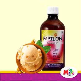 papilon food flavours and colours papilon concentrated liquid food flavour 500ml- butterscotch sp