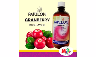 Papilon Concentrated Liquid Food Flavour 500ml- Cranberry