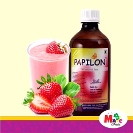 papilon food flavours and colours papilon concentrated liquid food flavour 500ml- strawberry jucy