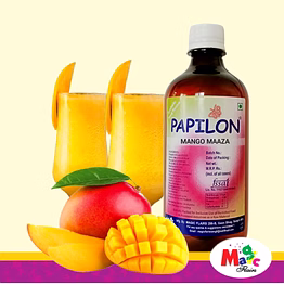 papilon food flavours and colours papilon concentrated liquid food flavour 500ml- mango maaza