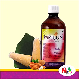 papilon food flavours and colours papilon concentrated liquid food flavour 500ml- kulfi flavour
