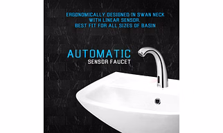 Basin Mounted Sensor Faucet