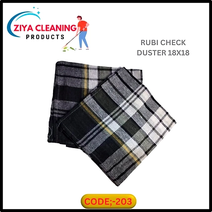 RUBI CHECK DUSTER-1