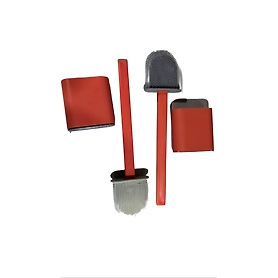 silicon toilet brush