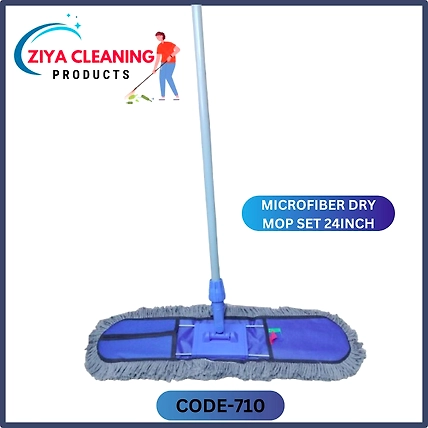 MICROFIBER DRY MOP SET 24INCH-12668307