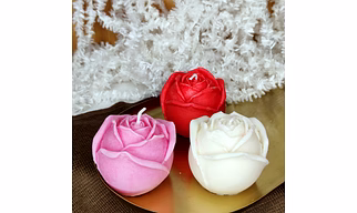 Rosebud Candles