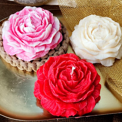 peony candles