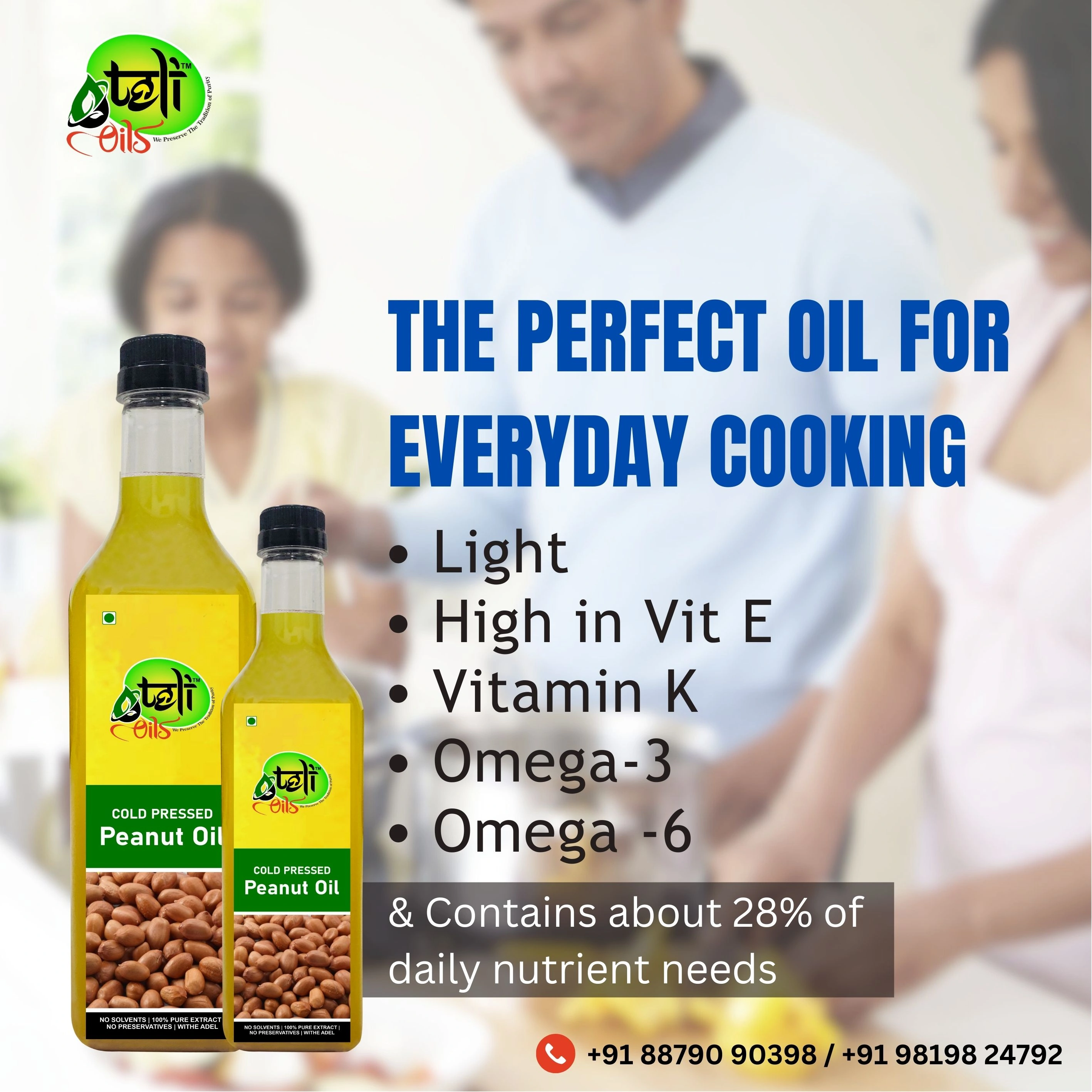 Cold Pressed Groundnut Oil-1