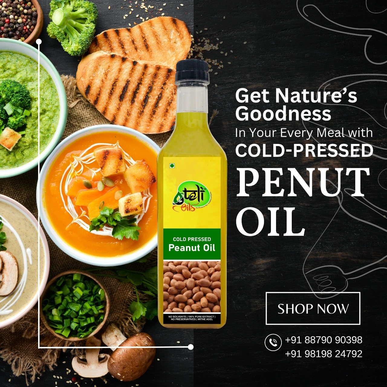 Cold Pressed Groundnut Oil-2