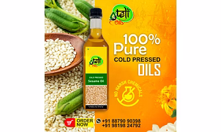 Cold Pressed Sesame Oil