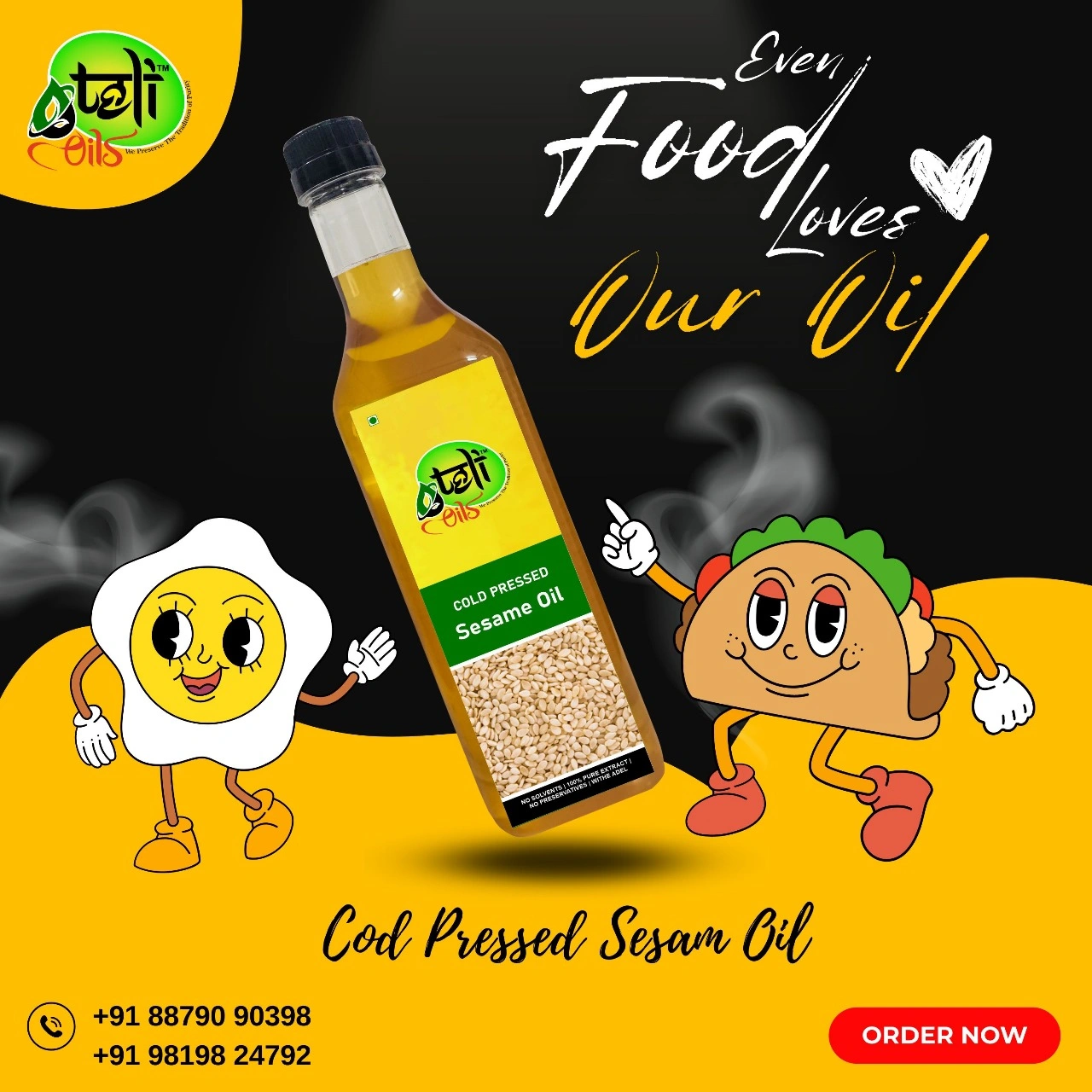 Cold Pressed Sesame Oil-1