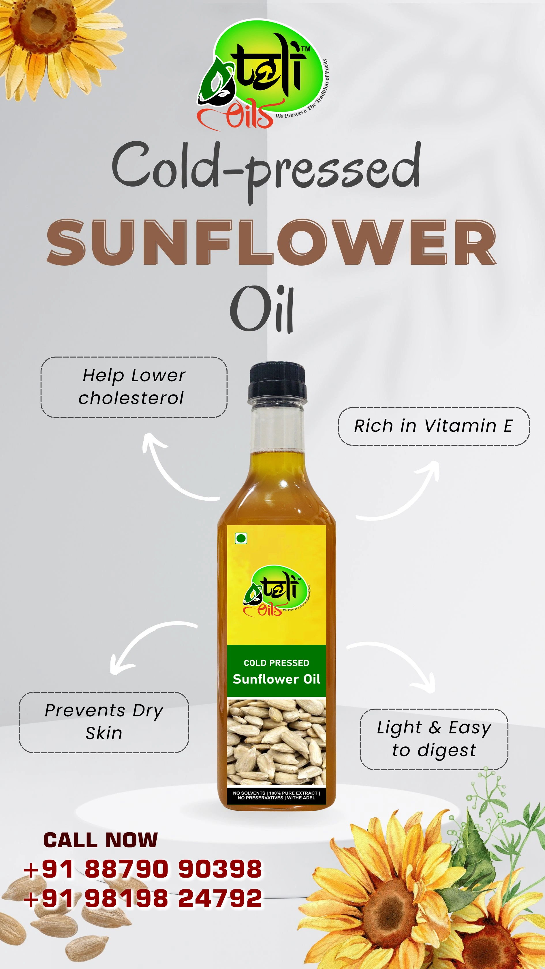 Cold Pressed Sunflower Oil-3