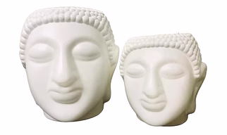 PLASTIC BUDDHA FLOWER POT