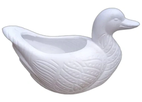 DUCK PLASTIC FLOWER POT 10 INCH-12483272