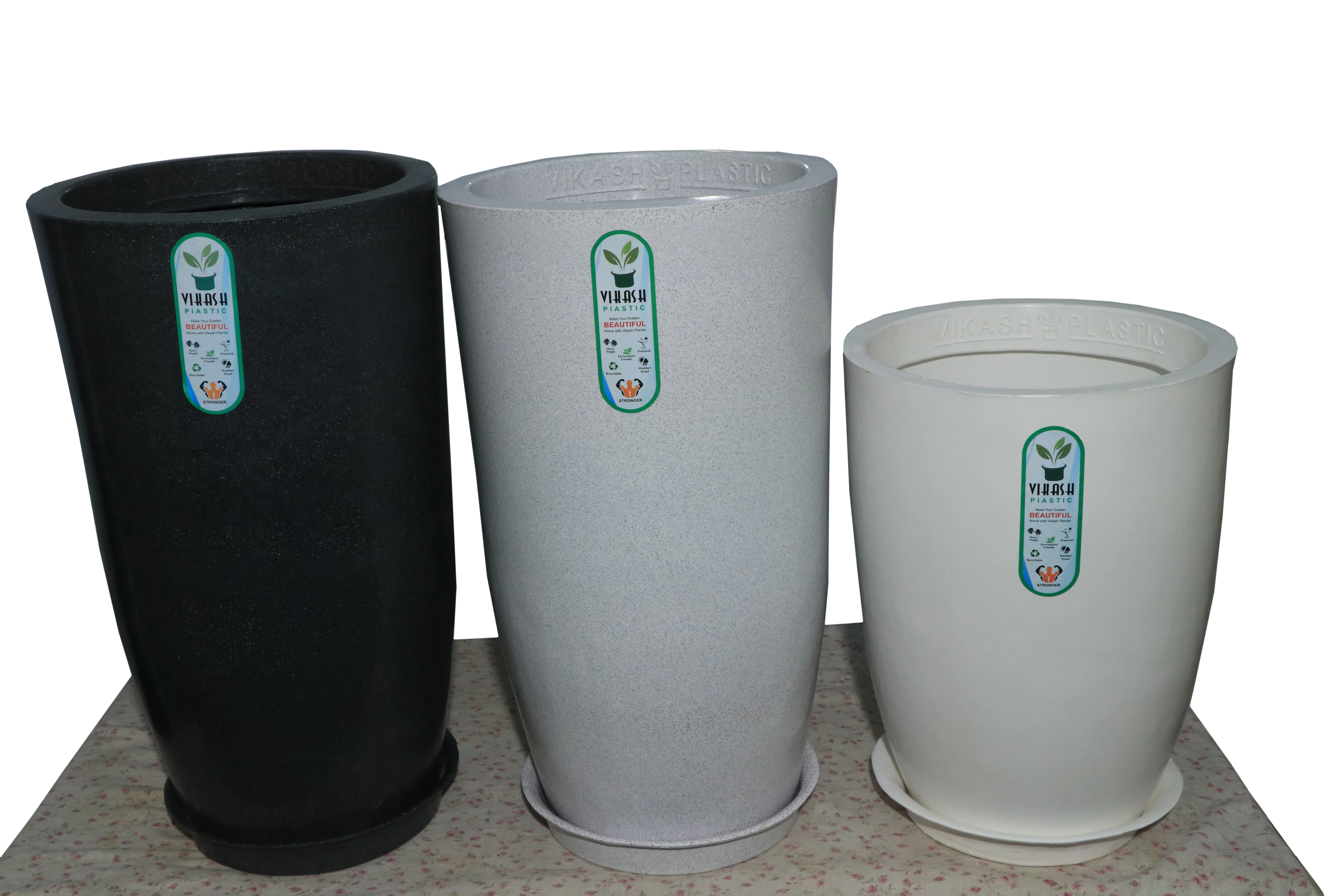 ROTO MOULDING TOWER FLOWER POT-1