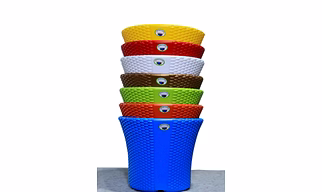 HELIX FLOWER POT
