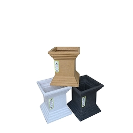 VIKASH PLASTIC INDUATRIES Fiber marble look Roto Moulding Flower Pot