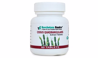 Navchetana Kendra Cissus Quadrangularis Tablets(60 Tablets)|Joint Pain and Fracture Bone