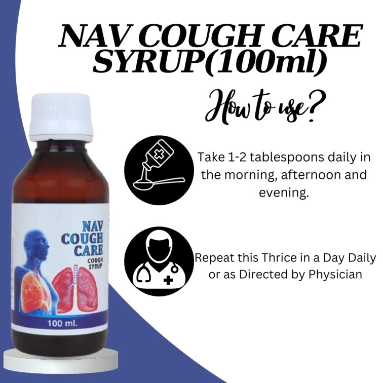 Navchetana Kendra Nav Cough Care Syrup 100ML|Fast relief in Cough , Cold-3