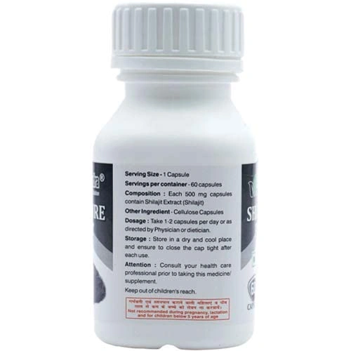 Navchetana Kendra Shilajit Capsules( 60 Capsules)|Enhance stamina and Testosterone Level-1