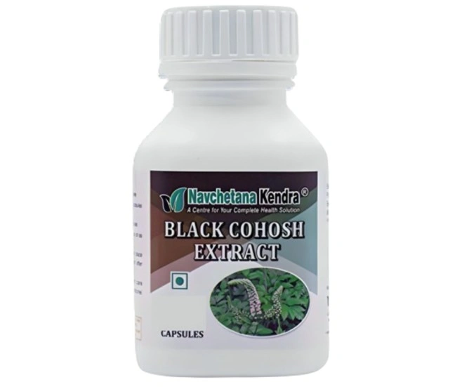 Navchetana Kendra Black Cohosh Capsules(30Capsules)| PCOS,PCOD, Irregular Periods-BLACK-60