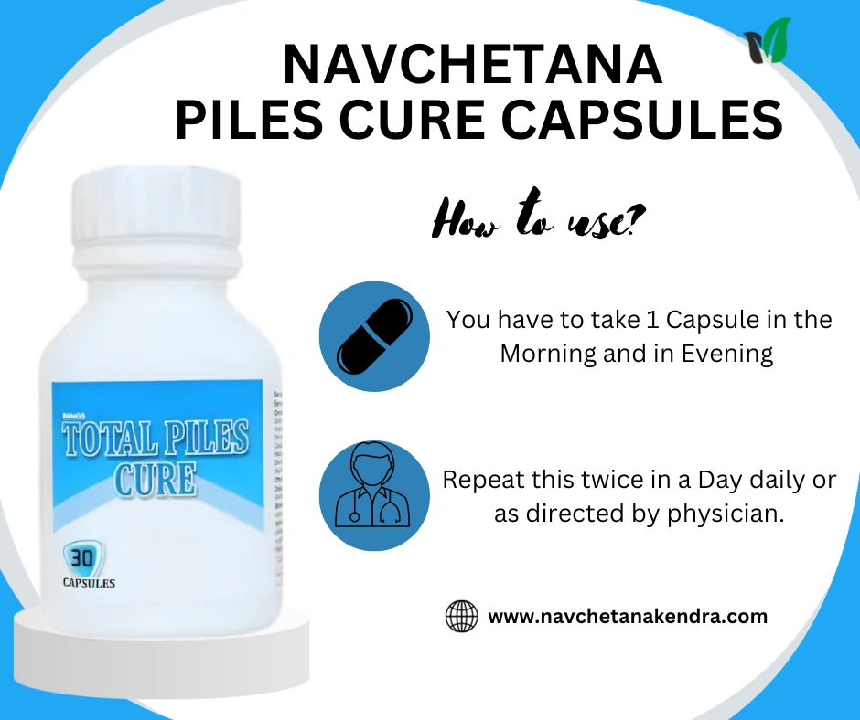 Navchetana Kendra Total Piles Cure Capsules (30 Capsules)-4