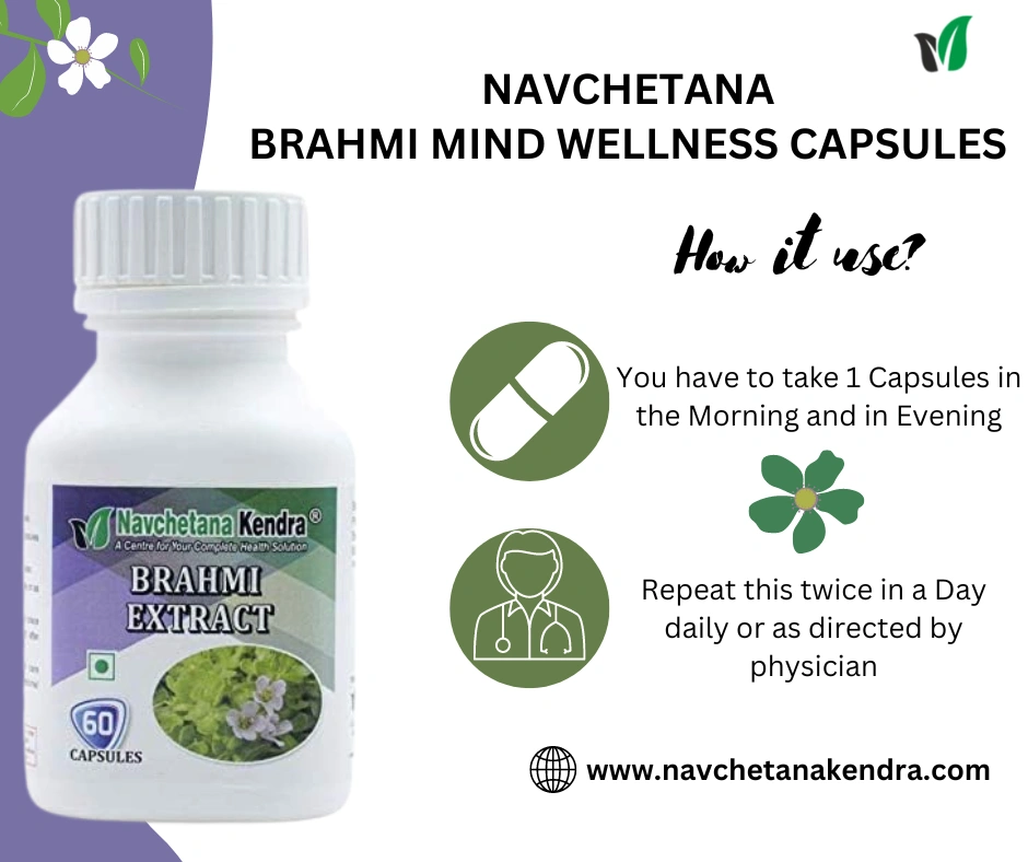 Navchetana kendra Brahmi Capsules(60 Capsules)-4