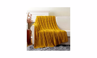 KNITTED THROW BLANKET